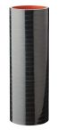 Silicone Sleeve 2.5" ID X 8" Long - Gloss Black